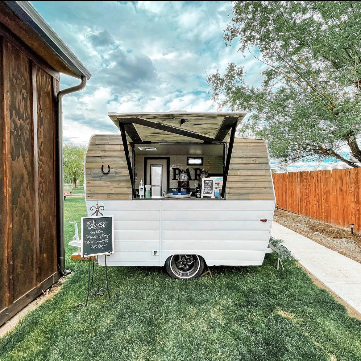 Converted Camper Mobile Bar For Sale! A Mobile Bar Blog